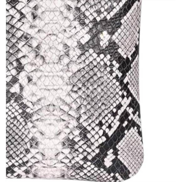 NEW STREETS AHEAD women leather clutch in python